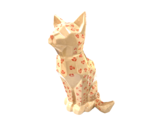 North San Jose Color Me Mine Faceted Cheetah