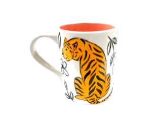 North San Jose Color Me Mine Tiger Mug