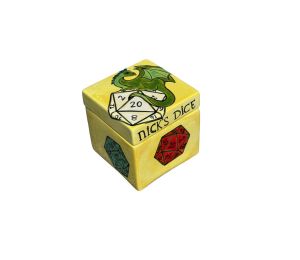North San Jose Color Me Mine Dragon Dice Storage