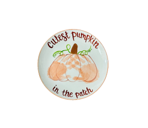 North San Jose Color Me Mine Cutest Pumpkin Plate