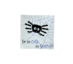 North San Jose Color Me Mine Spider Plate