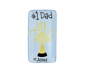 North San Jose Color Me Mine Number One Dad Plate