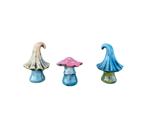 North San Jose Color Me Mine Rustic Mushroom Trio