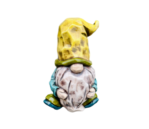 North San Jose Color Me Mine Wood Carved Gnome