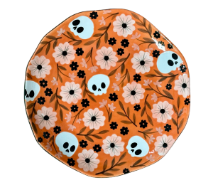 North San Jose Color Me Mine Freaky Dinner Plate